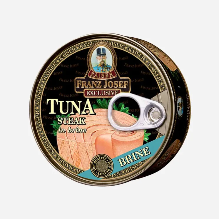 Tuňák steak ve vlastní šťávě