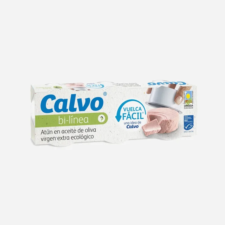 Tuňák v extra panenském olivovém oleji BIO 3x65 g