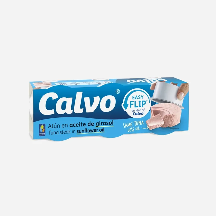 Tuňák ve slunečnicovém oleji 3x65 g