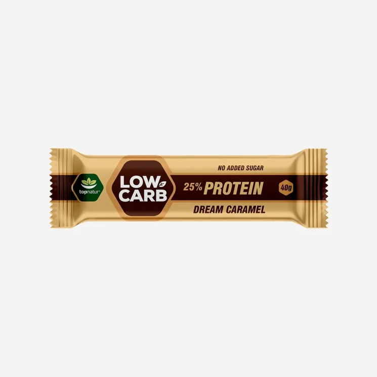 Tyčinka low carb proteinová karamel