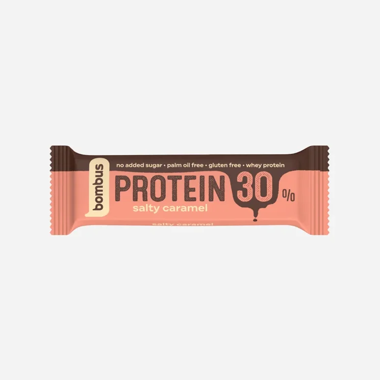 Tyčinka proteinová 30 % slaný karamel