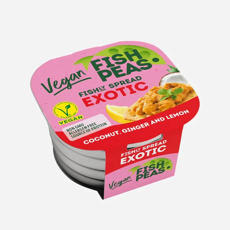 Veganská pomazánka s hrachovou bílkovinou Exotic 6 x 125 g