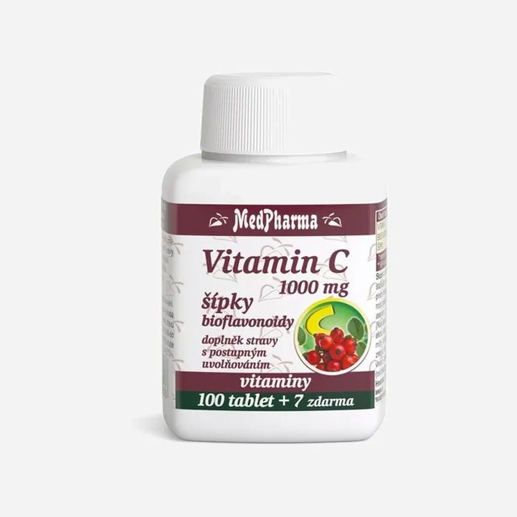 Vitamin C 1000 mg s šípky 67 tablet 6 x 67 tablet