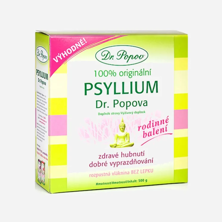 vláknina psyllium 6 x 500 g