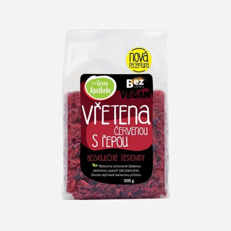 Vřetena s červenou řepou bezlepková