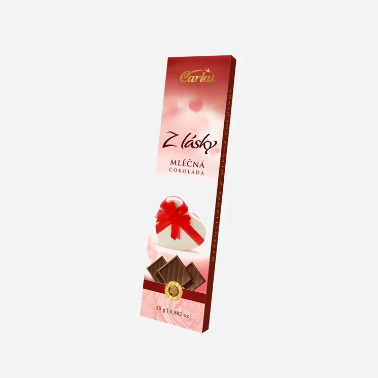 Z lásky - krabička neapolitánek mléčná 5 x 25 g