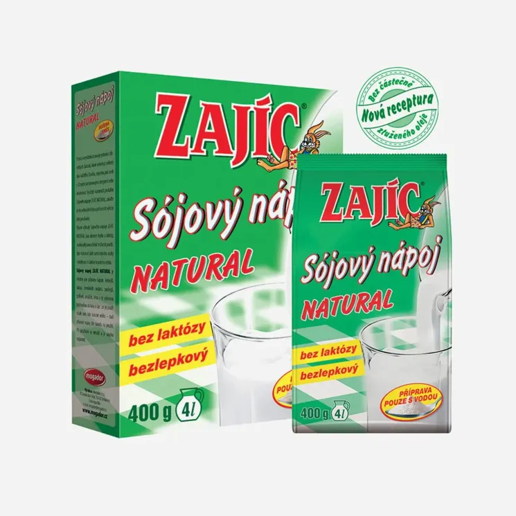 Zajíc Sojový nápoj natural