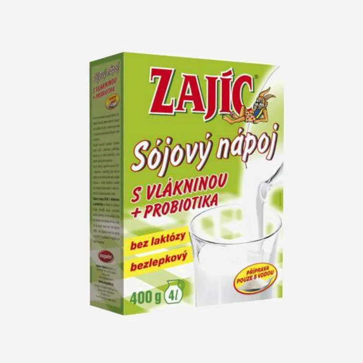 Zajíc Sojový nápoj s příchutí smetany