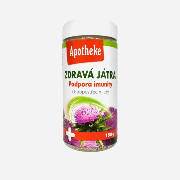 Zdravá Játra Ostropestřec mletý