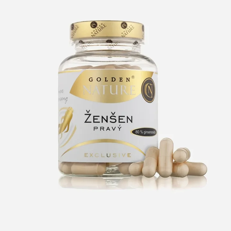 Ženšen pravý 80% ginsenosidů 100 tablet