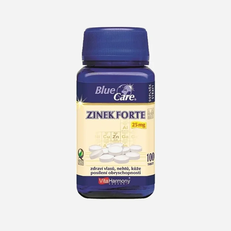 Zinek Forte 25 mg 6 x 100 tablet